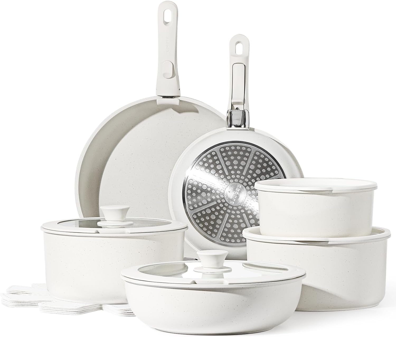 CAROTE 17pcs Pots and Pans Set