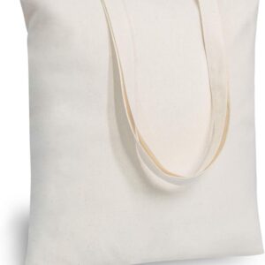 TOPDesign 192-Pack Economical Cotton Tote Bag